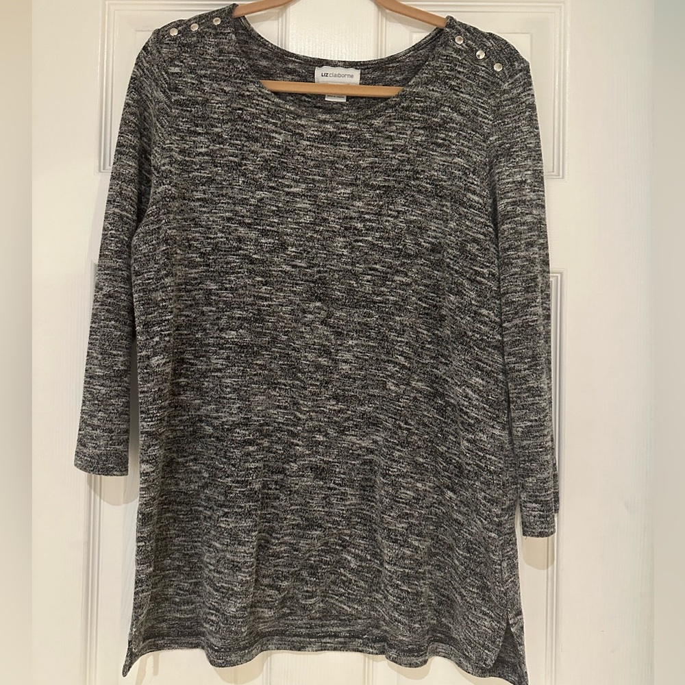 Black ladies pullover sweater